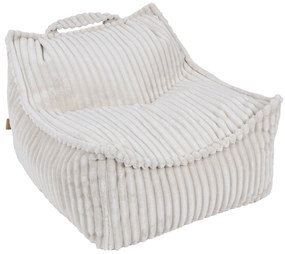 MeowBaby® Churros Kids sedací vak, Cotton Candy White