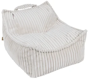 MeowBaby® Churros Kids sedací vak, Cotton Candy White