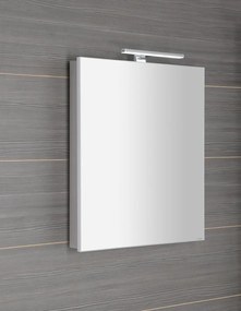 Sapho Sapho, GRETA galérka s LED osvetlením, 60x70x14cm, biela mat, GR060-0031