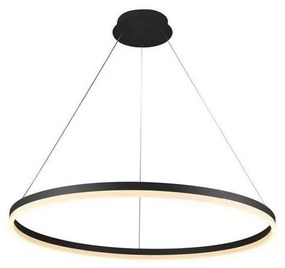 LED Stmievateľný luster na lanku LED/55W/230V 3000-6500K + diaľkové ovládanie