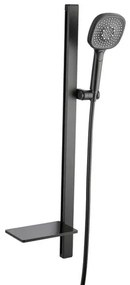 Sprchový set SAT matná čierna SATSS31C, 1 ks