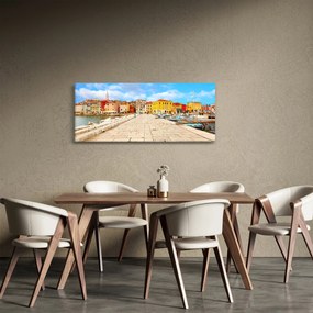 Obraz - Staré istrijské mesto v Poreči, Chorvátsko (120x50 cm)