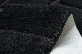 Sada kúpeľňových koberčekov SUPREME LINES línie, čierna