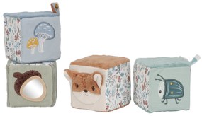 Kocky textilné 4 ks Forest Friends