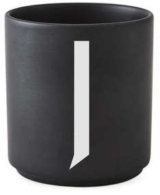 DESIGN LETTERS Porcelánový hrnček/dózička Letters Black 300 ml W