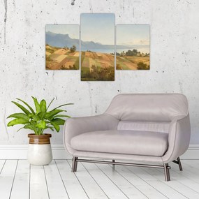 Obraz - Alexandre Calame, Swiss Landscape, reprodukcia (90x60 cm)