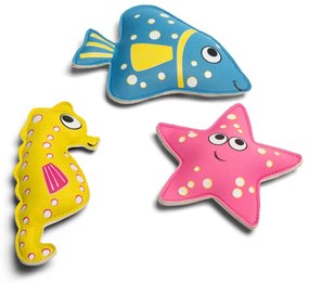 Morské zvieratá pre malých potápačov - hra do vody - 3 ks