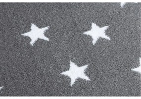 Detský kusový koberec Mráčik sivý 80x150cm