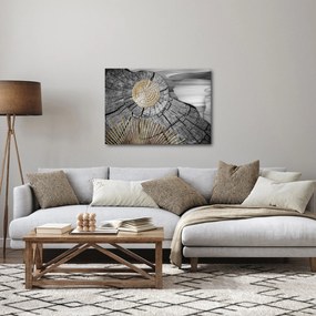 Obraz - Kmeň stromu v koláži (70x50 cm)