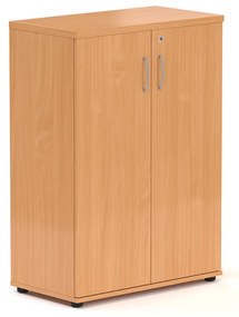 Stredná skriňa Visio 80 x 38,5 x 113 cm, buk