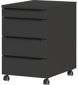 Antracitová skrinka 42x63 cm Mailand – Germania