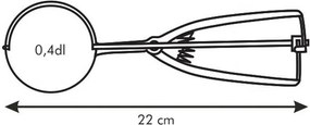 Tescoma Mechanický porciovač PRESTO 5 cm,