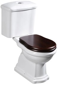 Kerasan Kerasan, RETRO WC sedátko, orech/chróm, 109040