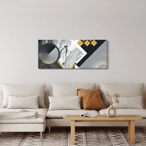 Obraz - Texturoavná koláž (120x50 cm)