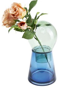 Skittle váza 28 cm modrá