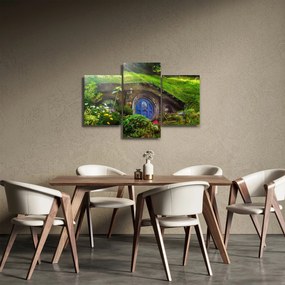 Obraz - Hobitína (90x60 cm)