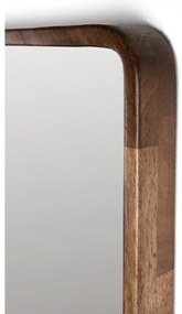 Nástenné zrkadlo s dreveným rámom 34x120 cm Nyko – White Label