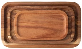 Podnos obdĺžnik malý Agát 20 x 11 cm - FLOW Wooden - 593702