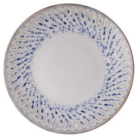 Jedálna súprava 24 ks – modrá/béžová, porcelánová