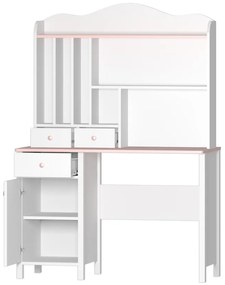 PC stolík Londria LN3 (biela + ružová). Vlastná spoľahlivá doprava až k Vám domov. 1122491