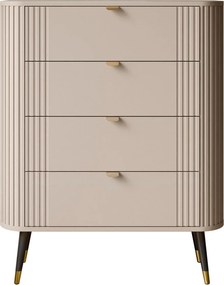 Moderná komoda KEMAL kašmír 78 cm