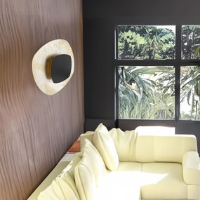 Toolight Toolight, LED nástenné svietidlo, 13W, APP1270, čierna-zlatá, OSW-06583