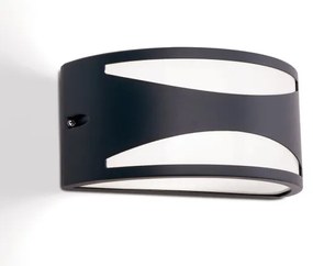 Orion - Vonkajšie nástenné svietidlo SHELL 1xE27/40W/230V IP54 antracit