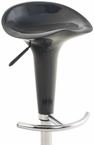 Plastová barová stolička Shine - Sivá