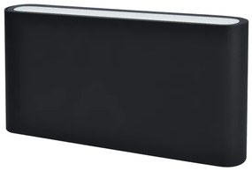Solight WO800-B- LED Vonkajšie nástenné svietidlo MODENA LED/12W/230V IP54 čierna
