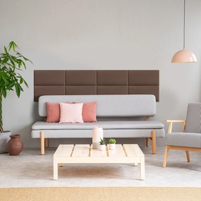 Zástena za gauč - Obdĺžnik - 60x30cm Farba: Hnedá, Rozmer: 60x30