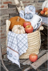 Bavlnená chňapka - podložka s tekvicami Country Style Pumpkin - 20*20 cm