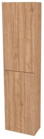 Mereo, Mereo Aira, kúpeľňová skrinka 170 cm vysoká, pravé otváranie, Multidecor, Light Select Walnut, MER-CN794PNLSW1