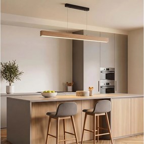 BRILAGI - LED luster na lanku GARDALINE LED/90W/230V 120 cm dub