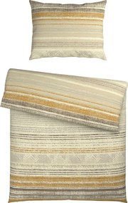 XXXLutz POSTEĽNÁ BIELIZEŇ, flanel, béžová, 140/200 cm Esposa - Obliečky & plachty - 005031040301