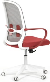 Kancelárska stolička červená KA-S425 RED