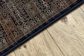 Koberec KESHAN, strapce 1251/53511 zlatý / modrý