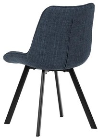 Autronic BONTEC Jedálenská stolička, modrá, látka, HC-465 BLUE2 Farba: Šedá