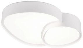 Biele LED stropné svietidlo 36x43.5 cm Rise – Trio