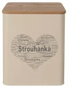 Orion Plechová dóza Srdce Strúhanka 1,5 l