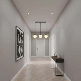 Toolight Toolight, stropné svietidlo 44x13x15,5 cm 3xG9 APP1164-3CP, čierna-zlatá, OSW-14017