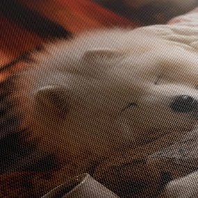 Vianočný obraz útulná zimná atmosféra