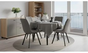 Jedálenská stolička ADINA sivá