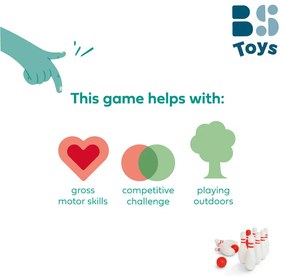 Bowling - červená & biela