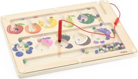Magnetické bludisko Viga 44745 počítanie a triedenie farieb