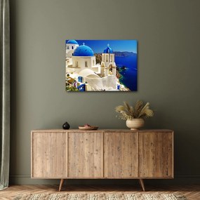 Obraz - Santorini, Grécko (70x50 cm)