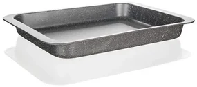 Banquet Plech hlboký s nepriľnavým povrchom Granite, 36,5 x 27 x 4,5 cm