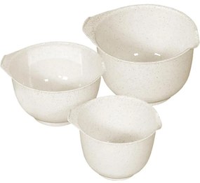 Misky komplet 3 ks, biela 168802