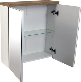 Comodo Zrkadlová skrinka Orion W 60 ZS LED-G s osvetlením Any LED 30 G, zlatá