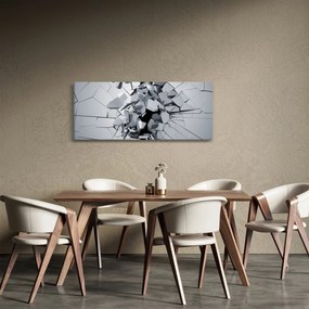 Obraz abstrakcie 3D (120x50 cm)