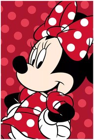 Mikroplyšová deka Minnie Mouse - 100 x 150 cm